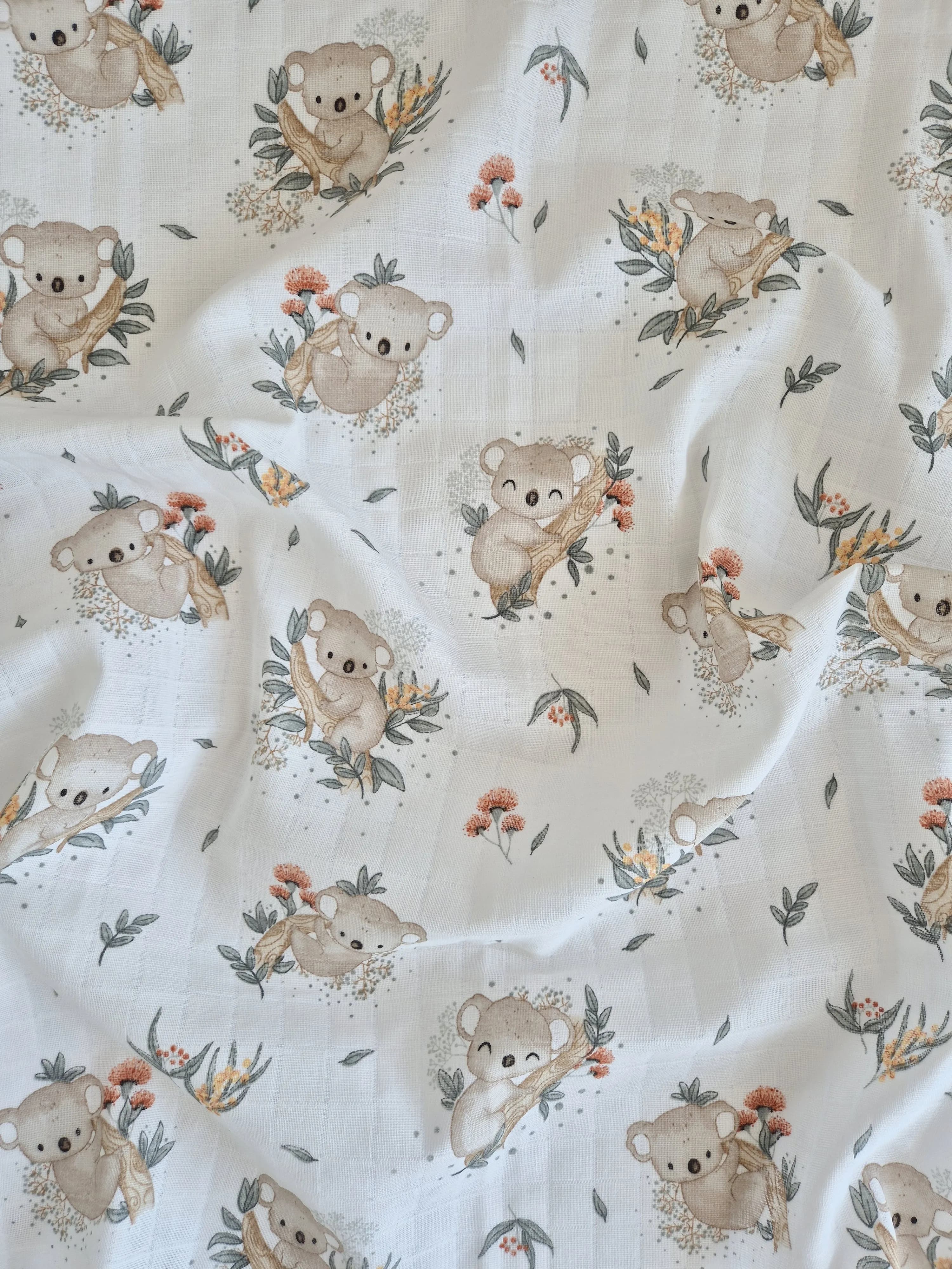 Muslin tetra pelena Koalin zagrljaj – Eter Baby
